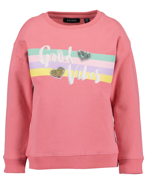 Blue Seven Girls Knitted Sweatshirt
